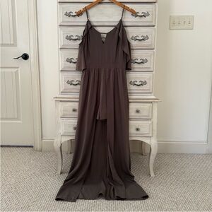 Forest Fairy Romper Maxi Dress